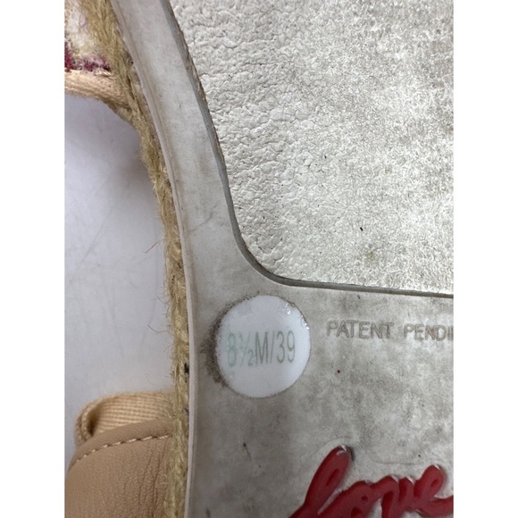 ED Ellen Degeneres LOVE Lourana Ankle Wrap Espadrilles - Picture 5 of 5